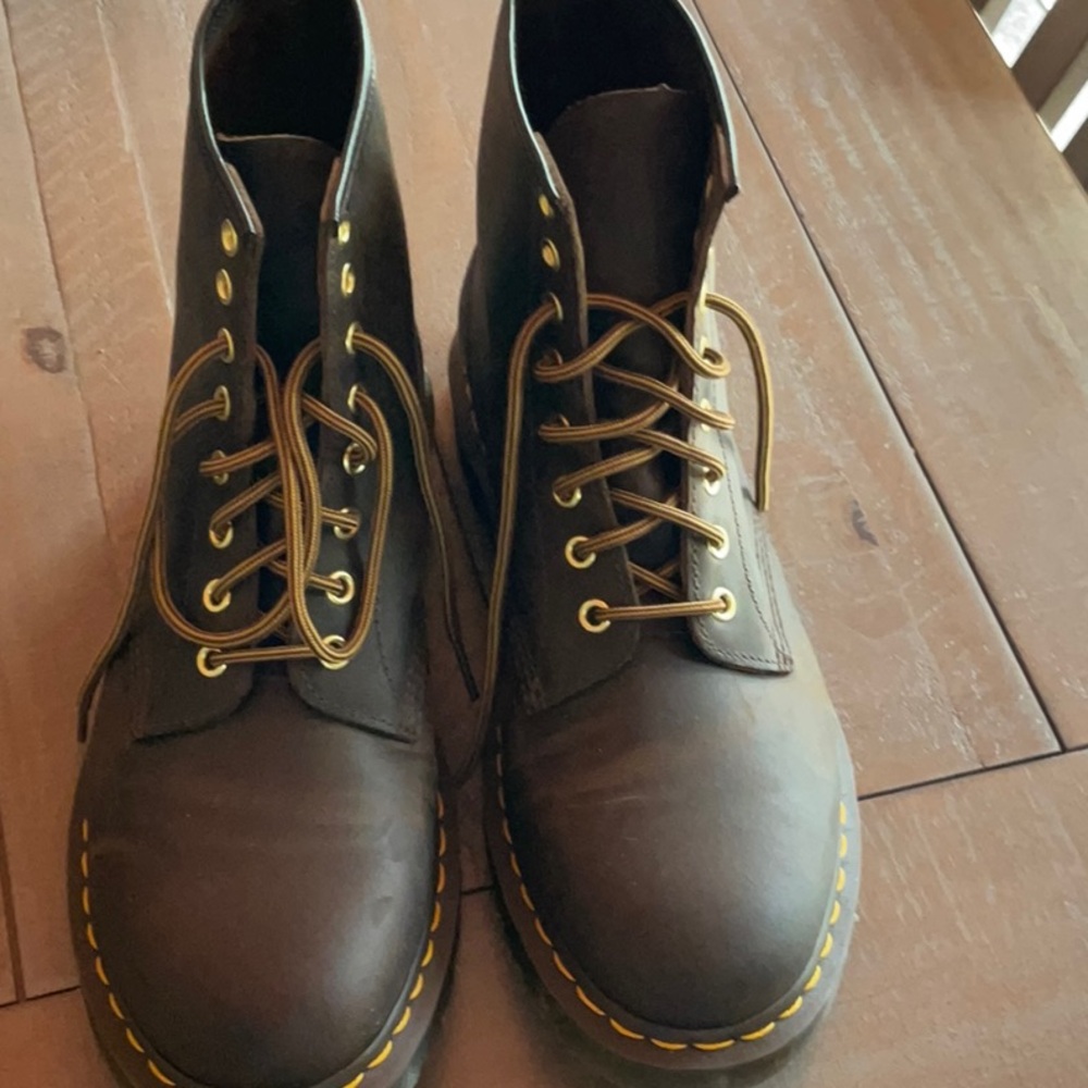 Dr. Martens Brown Leather Boots